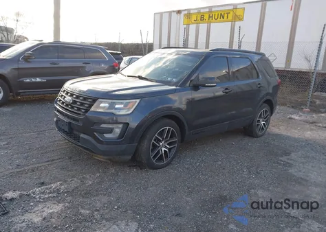 2017 Ford Explorer Sport z USA, uszkodzony, nr VIN 1FM5K8GT0HGE07264